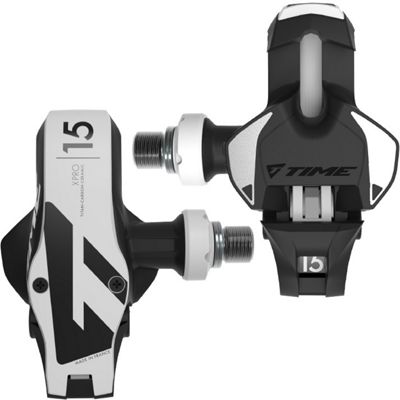 Time XPro 15 Road Pedals - Black - White - T2GR001, Black - White